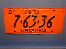 license plates 1931 for sale  Lake Panasoffkee