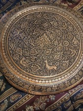 Usado, Bandeja persa prata cobre 25" comprar usado Usado, Bandeja persa prata cobre 25" comprar usado  Enviando para Brazil