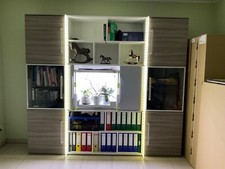 Möbel arbeitszimmer schrankwa gebraucht kaufen  Neuenhagen