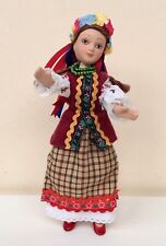 Boneca de porcelana posable 7,5” 20 cm. Fantasia folclórica nacional russa de verão comprar usado  Enviando para Brazil