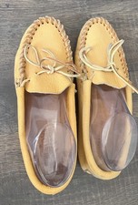 Minnetonka moccasins tan for sale  Hanford