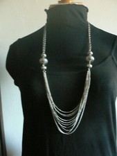 Collier sautoir chaines d'occasion  Hyères