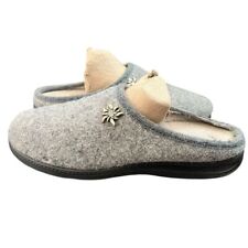 Chinelos femininos Spring Step 8.5-9 39 Flexus por Loralee Scuff Slides slip-on cinza comprar usado  Enviando para Brazil