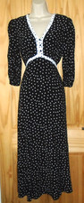 Black white polka for sale  UK