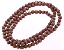 Brown beaded wood for sale  LONDON