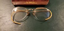 vintage glasses etched gold for sale  Chicago