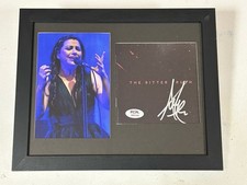 EVANESCENCE AMY LEE AUTOGRAFADO ASSINADO EMOLDURADO CAPA CD COM CERTIFICADO DE AUTENTICIDADE PSA # AM21595, usado comprar usado  Enviando para Brazil