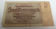 Rentenmark januar 1937 gebraucht kaufen  Fischen