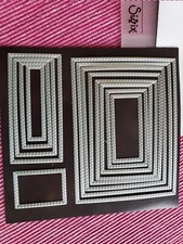 Stampin sizzix rectangle gebraucht kaufen  Kerpen