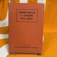 Standard Practices for Stationary Diesel Engines 1951 Fourth Edition First Print comprar usado Standard Practices for Stationary Diesel Engines 1951 Fourth Edition First Print comprar usado  Enviando para Brazil