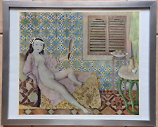 Litografia colori nudo usato  Trevenzuolo