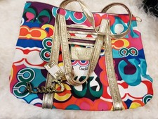 Coach graffiti tote for sale  Woodward