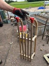 wooden santa sleigh for sale  BROMSGROVE