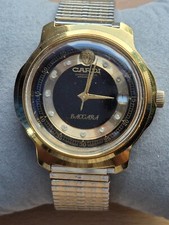 Zegarek vintage Cardi Vostok Baccara, zegarek mechaniczny ZSRR, zegarek rosyjski, używany na sprzedaż  PL