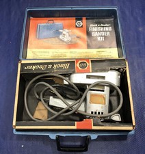 Lixadeira de acabamento Black & Decker U-140 folha vintage com fio 1/3º, usado comprar usado  Enviando para Brazil
