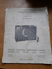 Original taylor electrical for sale  LUDLOW