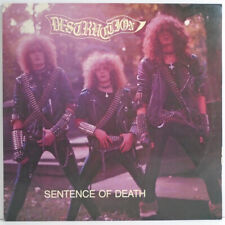 DESTRUCTION SENTENCE OF DEATH BRAZIL 1987 1ST PRESS LP INSERT WOODSTOCK WSK-125 comprar usado  Brasil 