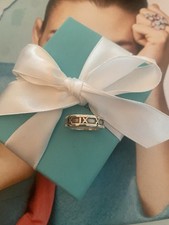 Anello tiffany argento usato  Viareggio