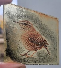 Stained glass wren for sale  BATTLE