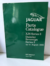 Jaguar parts catalogue for sale  Muncy