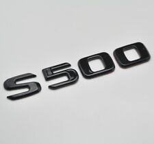 Emblema emblema preto brilhante S500 número letra carro bota traseira para Mercedes Benz comprar usado  Enviando para Brazil