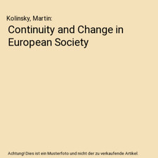 Continuity and change gebraucht kaufen  Trebbin