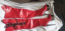 Verknee stiefel rot gebraucht kaufen  Kiel