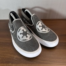 Sapatos Sperry Masculino 10.5 Lona Cinza Star Wars Slip On Barco Ao Ar Livre STS17696 comprar usado  Enviando para Brazil