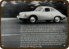 1964 PORSCHE 356 carro esportivo aparência vintage borda réplica decorativa placa de metal, usado comprar usado  Enviando para Brazil