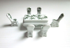 Miniatura ceramica decorata usato  Italia