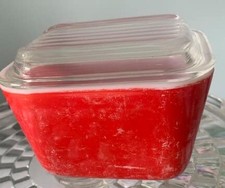 Pyrex small red for sale  Springfield
