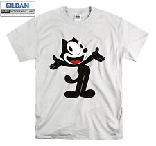 Camiseta Felix The Cat Vintage Engraçada Anos 90 Camiseta Unissex Masculina Feminina 705, usado comprar usado  Enviando para Brazil