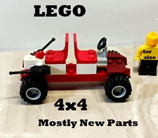LEGO 4x4 Doble Extremo Dos Plazas Coche Camión Vehículo Ruedas y Neumáticos Nuevos Carenado segunda mano  Embacar hacia Mexico