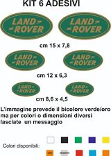 Adesivi rover land usato  Torre Annunziata