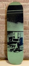 Cadeira elétrica Andy Warhol deck de skate verde - The Skateroom, usado comprar usado  Enviando para Brazil
