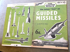Guided Missiles Mini Book I Old Aviation World II War Fare I Cold RAF Russia 50s for sale  SALFORD
