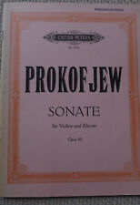 Prokofjew sonate violine gebraucht kaufen  Dresden