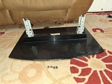 SUPORTE DE TV ORIGINAL PEDESTAL DE TV com PARAFUSOS para Sharp LC-C6077UN, ARRANHÃO E MARCAS comprar usado  Enviando para Brazil