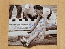 Autogramm ingrid mickler gebraucht kaufen  Braunschweig