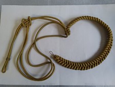 Fangschnur ffizier goldfarben gebraucht kaufen  Rastede