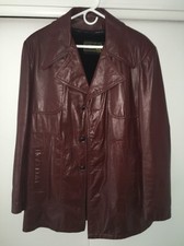 Vintage men leather for sale  Norman