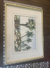 Vintage original watercolor for sale  Hudson