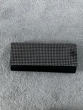 Black satin diamanté for sale  COVENTRY