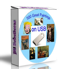 500 great paintings for sale  CRIEFF