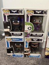 Funko Pop DC Heroes The Dark Knight Trilogy Coringa, Batman e Mulher Gato + Batman, usado comprar usado  Enviando para Brazil