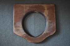 Mahogany toilet seat for sale  LONDON