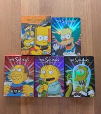 Simpsons dvd box for sale  STEVENAGE