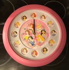 Disney prinzessinnen wanduhr gebraucht kaufen  Berlin