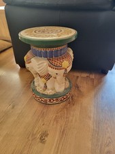 Ceramic elephant stool for sale  BEDFORD