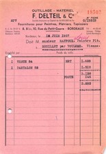 1957 fournitures peintres d'occasion  France